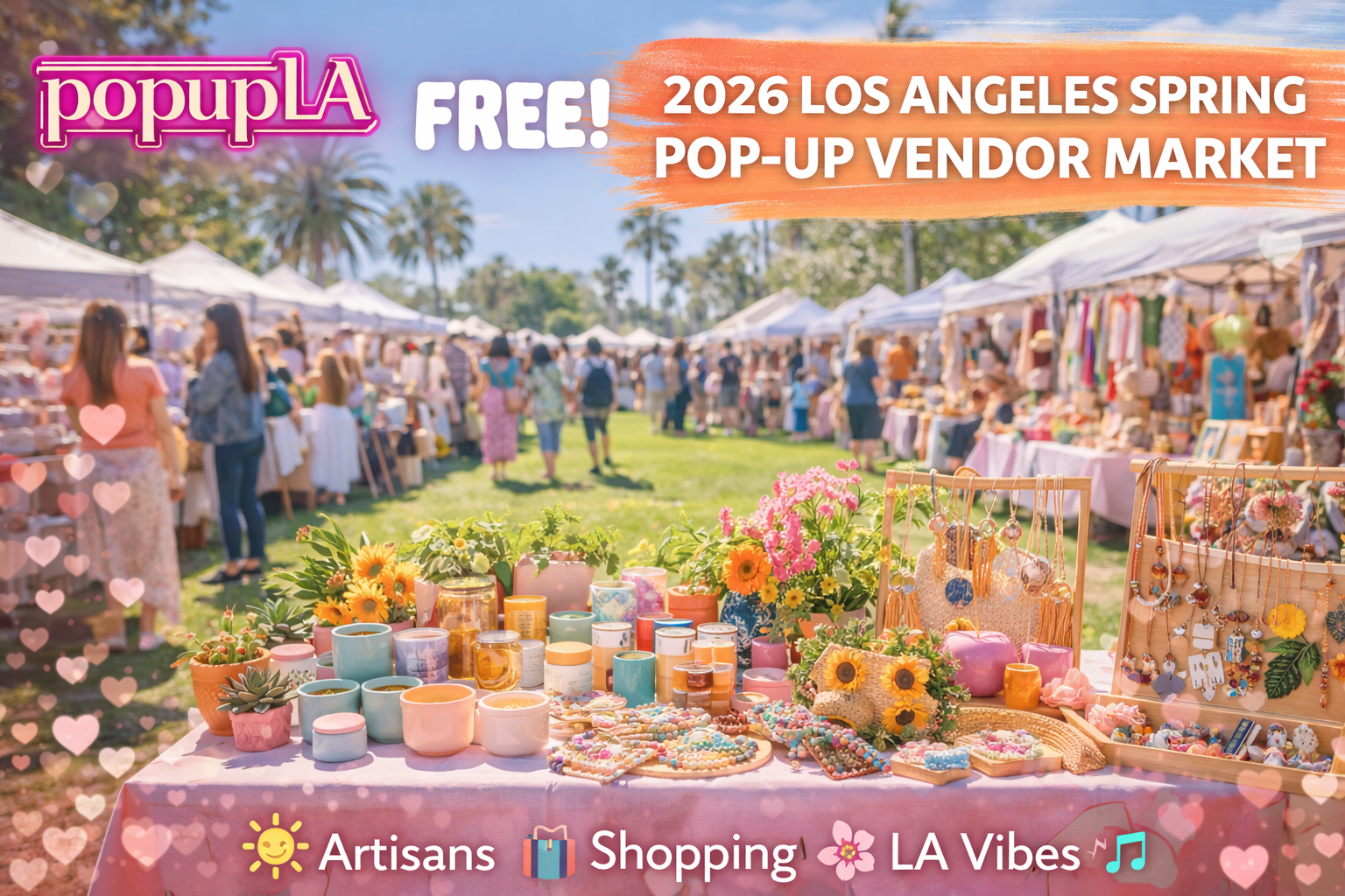 2026 Los Angeles Spring Pop-Up Vendor Market