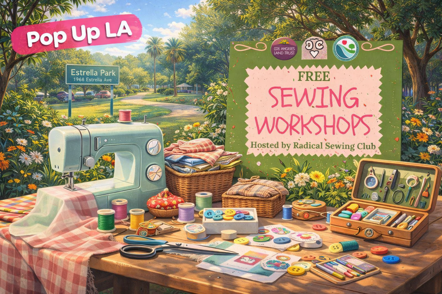 Free Sewing Workshops with Radical Sewing Club