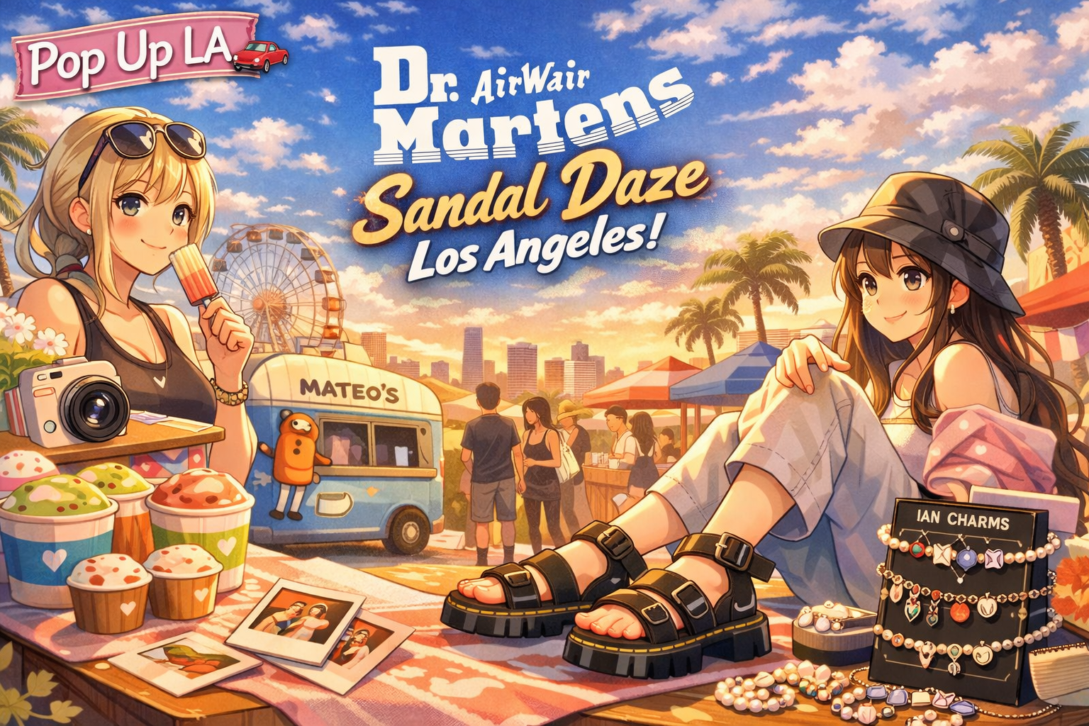 Dr. Martens Sandal Daze Los Angeles